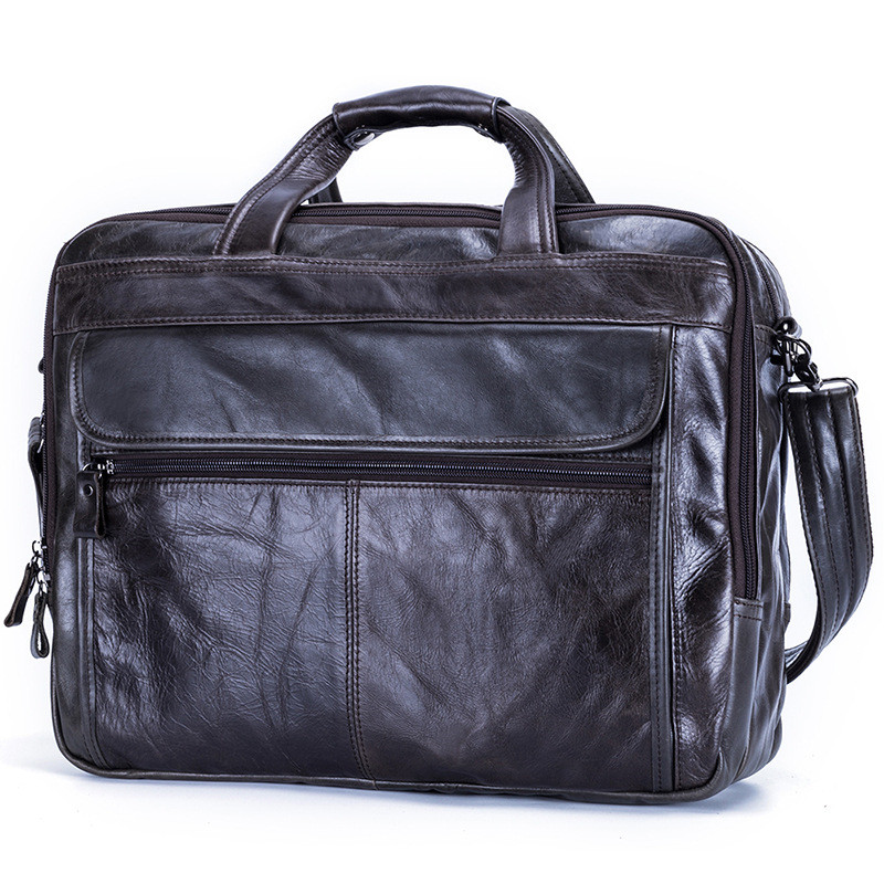 Briefcase — Portfolio Cowhide Organizer — detail view 2