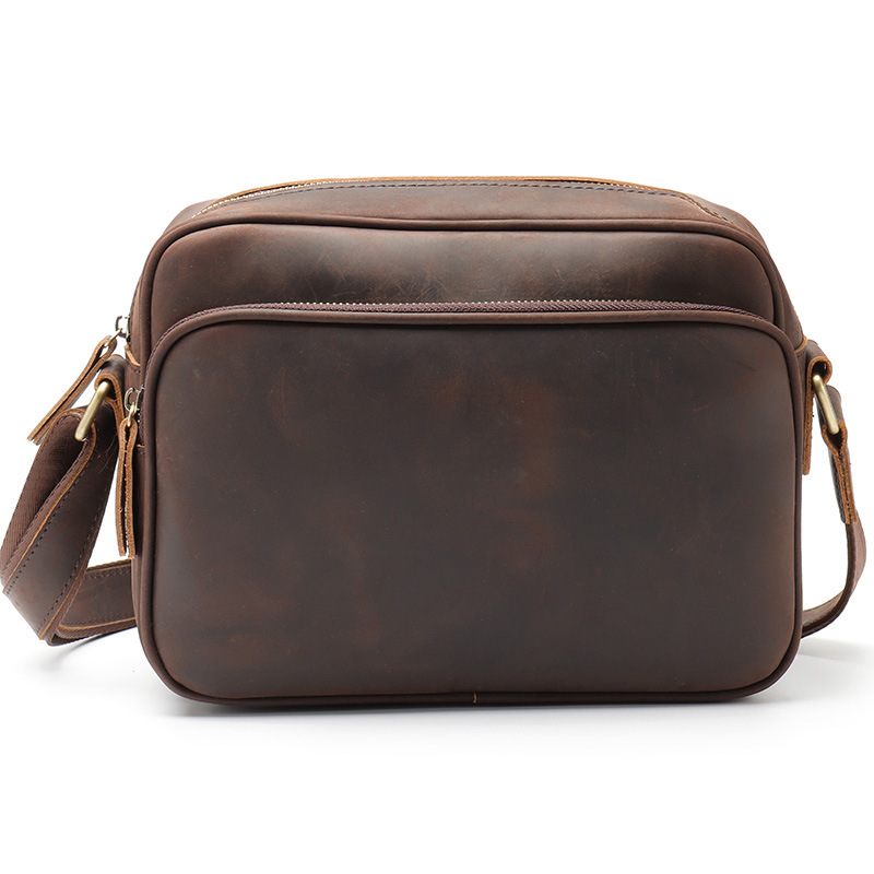 Messenger Bag — Compact Cowhide Organizer — product view