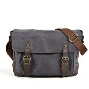 Messenger Bag — Field Canvas Organizer — product view